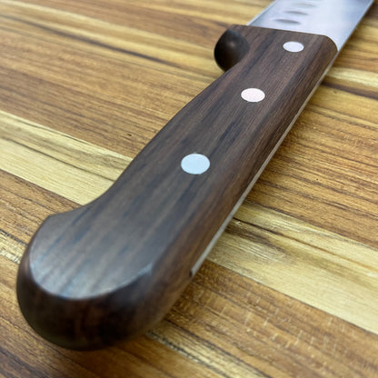 Victorinox Rosewood 14" Extra-Tall Roast Beef Slicing Knife w/ Hollow-Ground