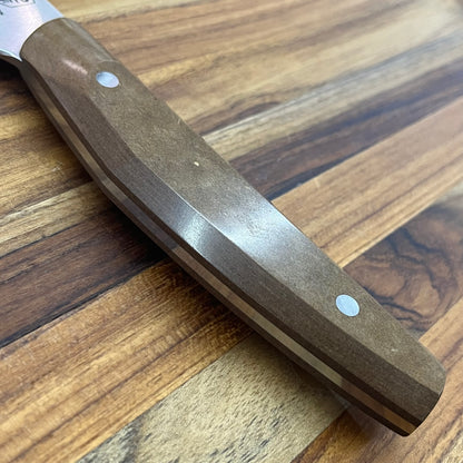 Patterson Forge Production 200mm (8") Chef's Knife w/ Sandbar Richlite Handle