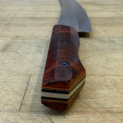 Meglio Blade Show Custom 14" CD#1 Scimitar w/ S-Grind & Cocobolo Handle