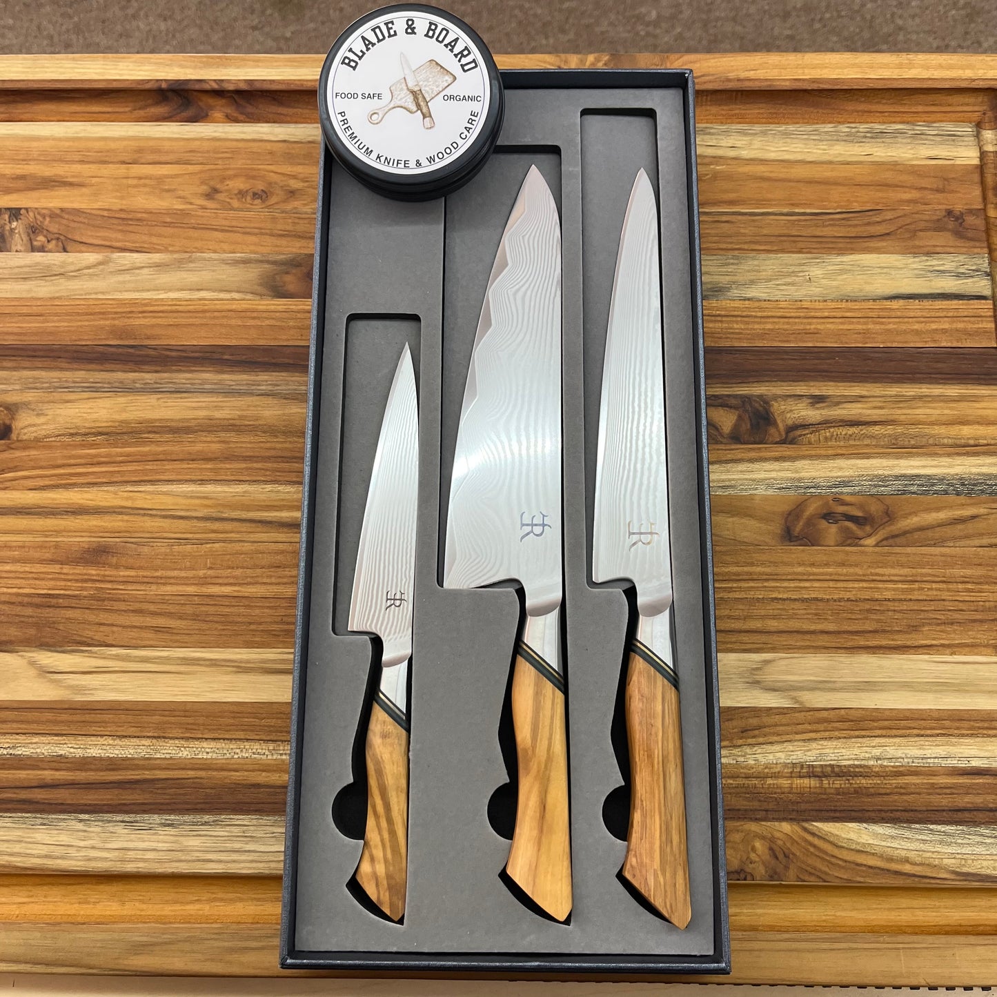 Ryda Knives A-73 Series 5pc Holiday Legacy Chef's Set