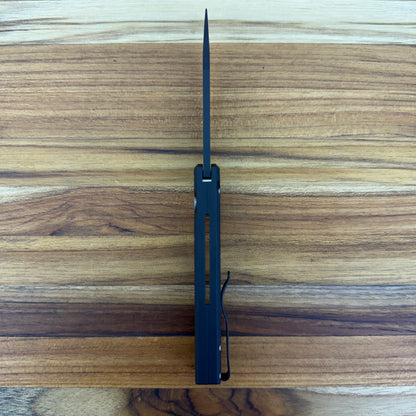 Pro-Tech Chavez Scapegoat Compact 3" Auto w/ MagnaMax & Black Carbide Textured Aluminum Handle