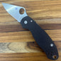 Spyderco Paramilitary 3 3" Folding Knife w/ Black G10 Handle