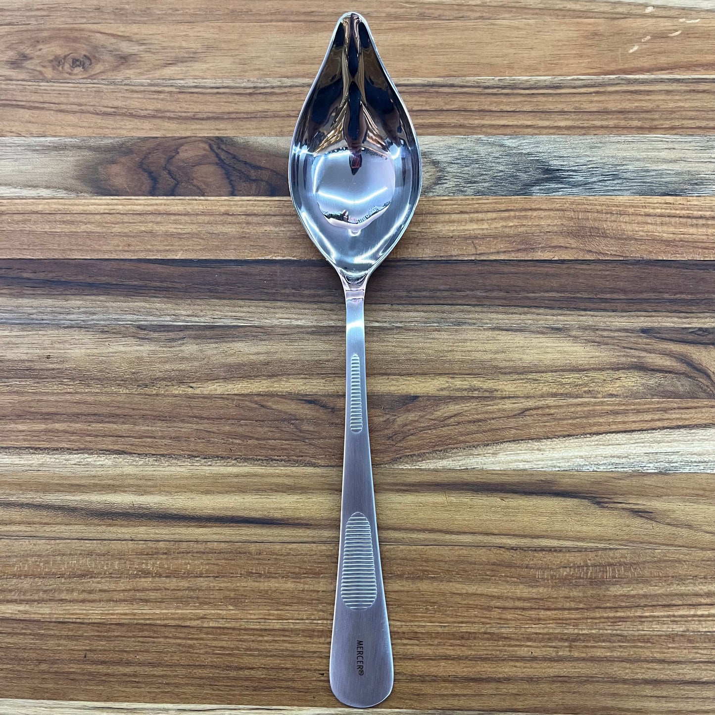 Mercer Tool 8.5" Satin Saucier Spoon w/ Spout