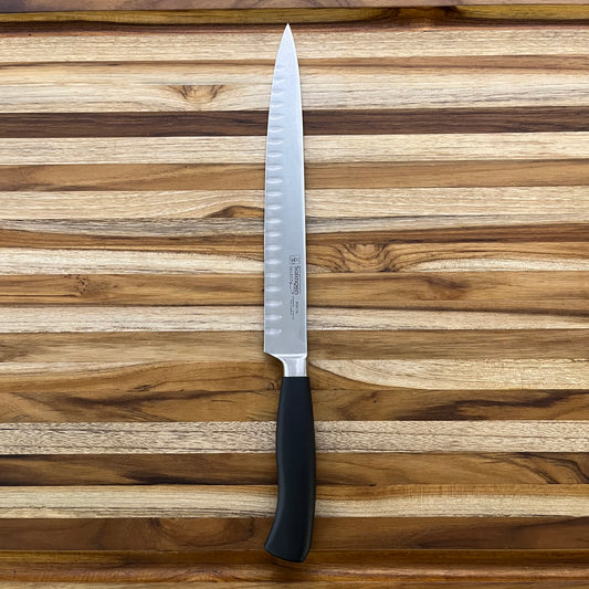 PEC Solingen Select 10" Slicing Knife w/ Hollow Ground