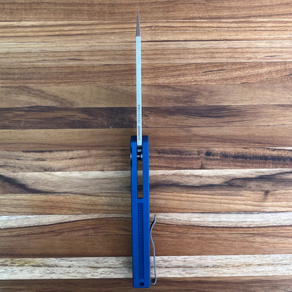 Pro-Tech Malibu 3.25" Flipper w/ Blue Handle