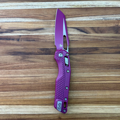 Microtech MSI 4" Folding Knife w/ Sangria Handle and Blade