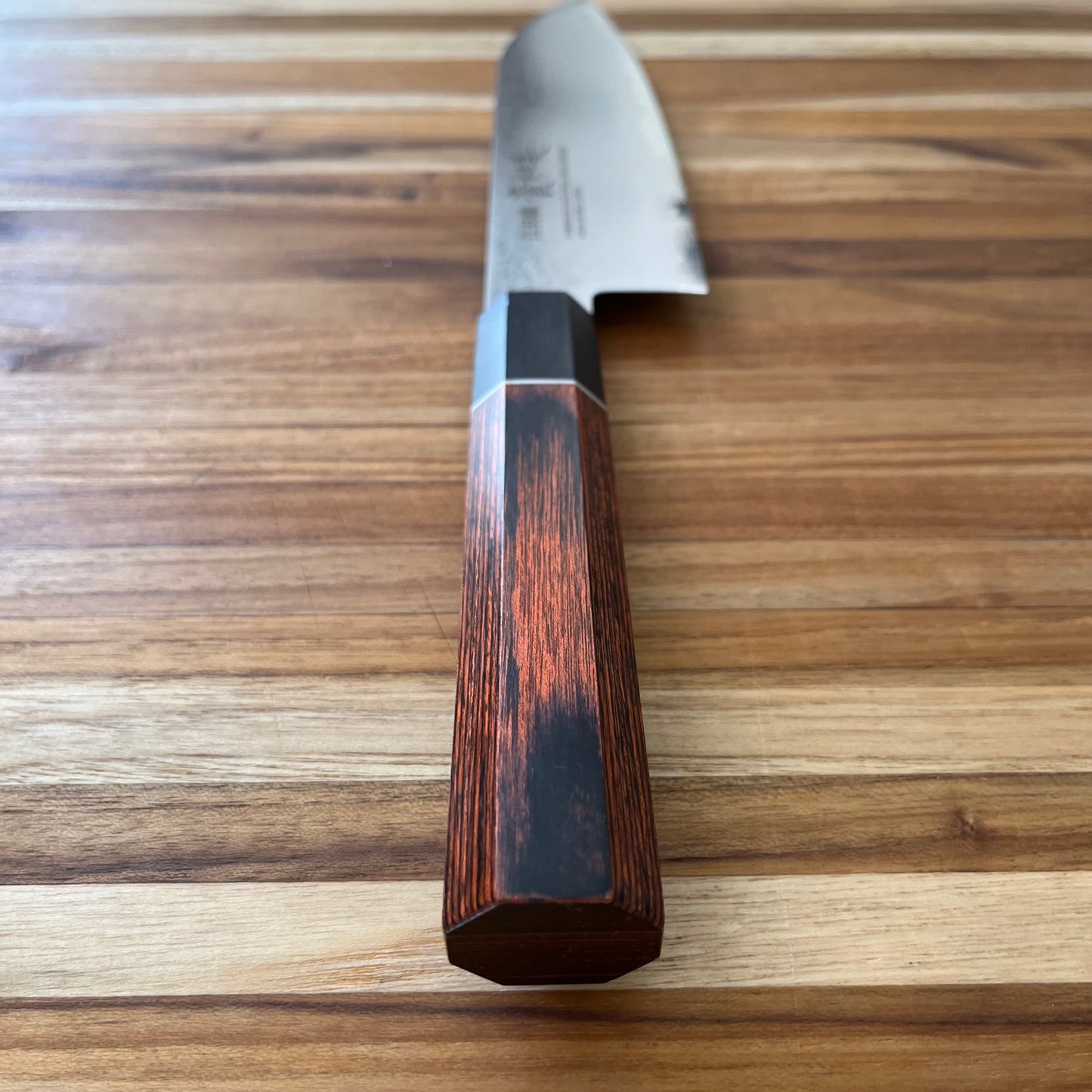 Kiwami 8A 170mm Santoku  w/ Pakkawood Handle