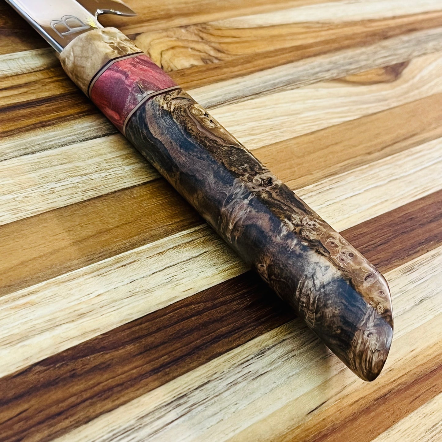 Baldwin Blades 190mm Honesuke in 26C3 and Maple Burl