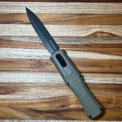 Benchmade 3370GY-1 Ranger Green Claymore OTF Auto