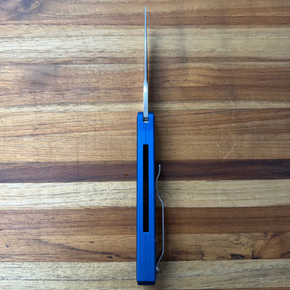 Pro-Tech Godson 3.15" Auto w/ Blue Aluminum Handle