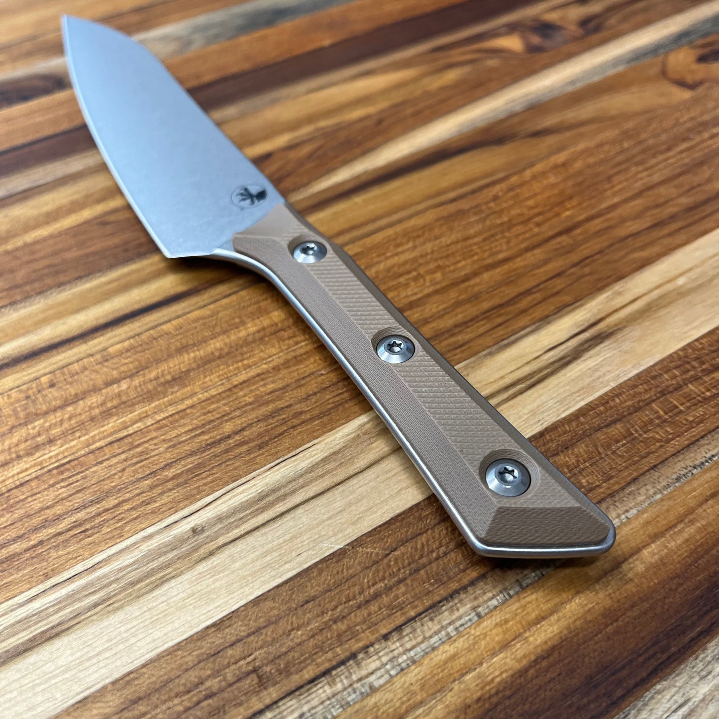 Microtech Culinary 6" Utility Knife w/ Coyote Tan G10 Handle