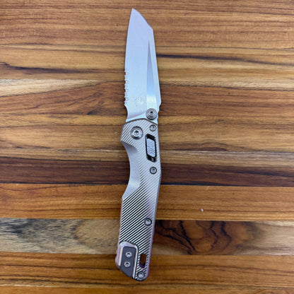 Microtech Marfione Select MSI Mini 3" P/S Folding Knife w/ Fluted Titanium Handle