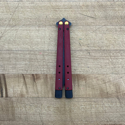 Benchmade Necron 4.5" Bali-Song w/ Ruby G10 Handle