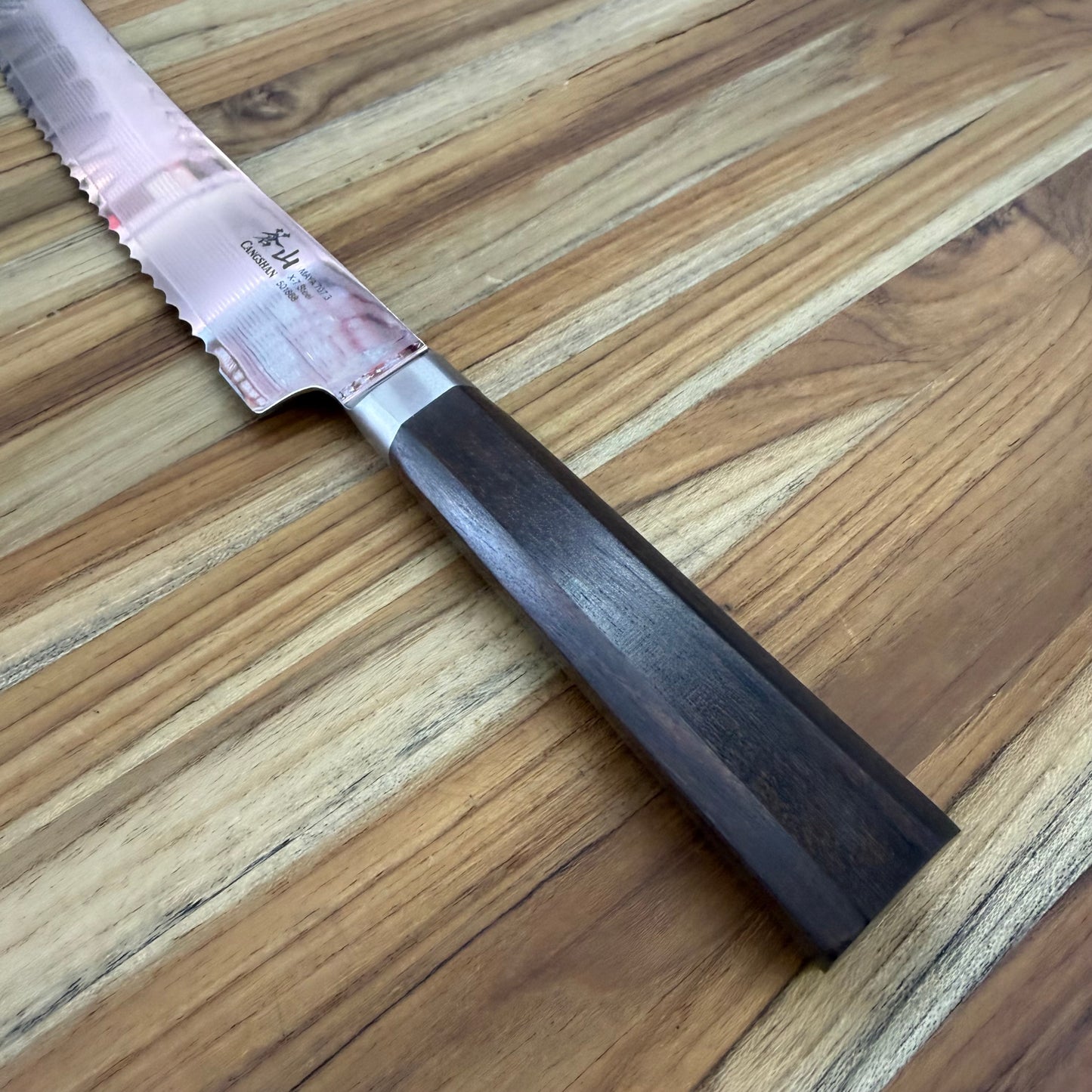 Cangshan Maya 9" Bread Knife w/ Saya
