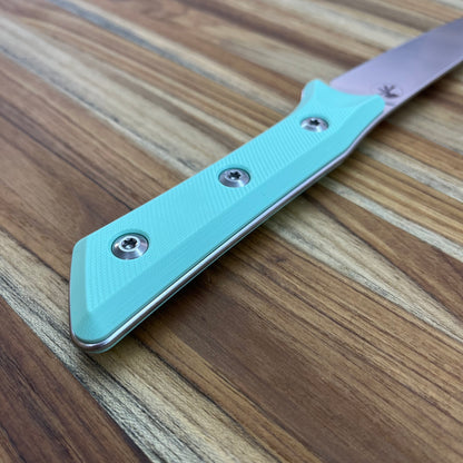 Microtech Culinary 6" Boning Knife w/ Caribbean Blue G10 Handle