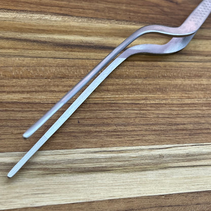 Mercer Tool Precision Plus 8" Satin Offset Plating Tong
