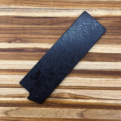 Mcusta Zanmai Black Lacquer 165mm (6.5") Nakiri Saya w/ Pin