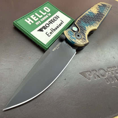 Pro-Tech TR-3 Integrity 3.5" Folding Knife w/ Shipwreck Relic Aluminum Handle