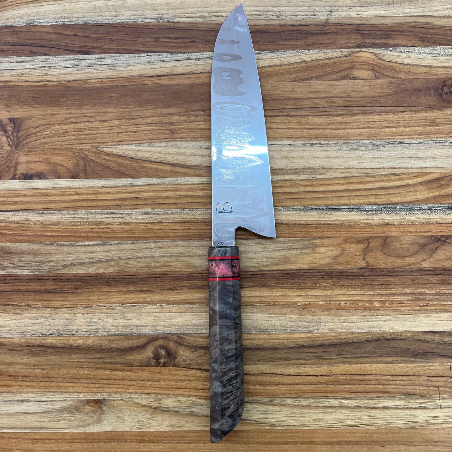 Baldwin Blades 180mm (7.25") Gyuto w/ Gray Birchwood Handle