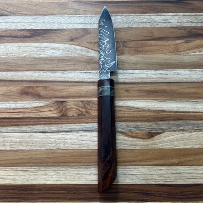 Baldwin Blades 100mm (4") Petty w/ Ironwood Handle