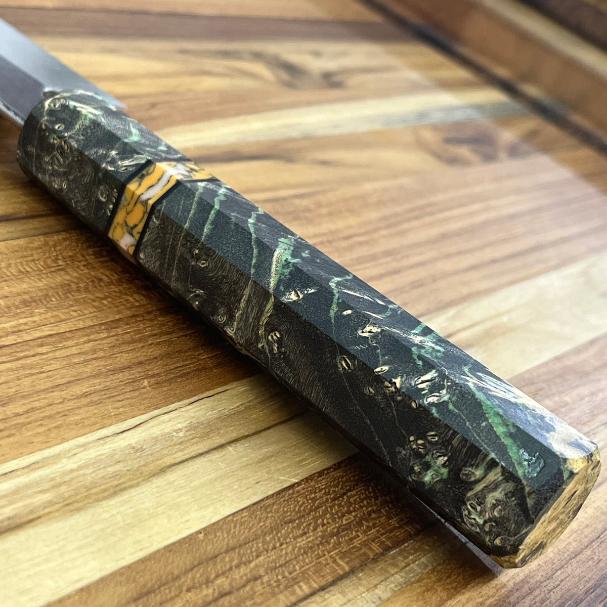 Burningsword Ironworks 300mm (12") Sujihiki w/ Maple Burl Handle