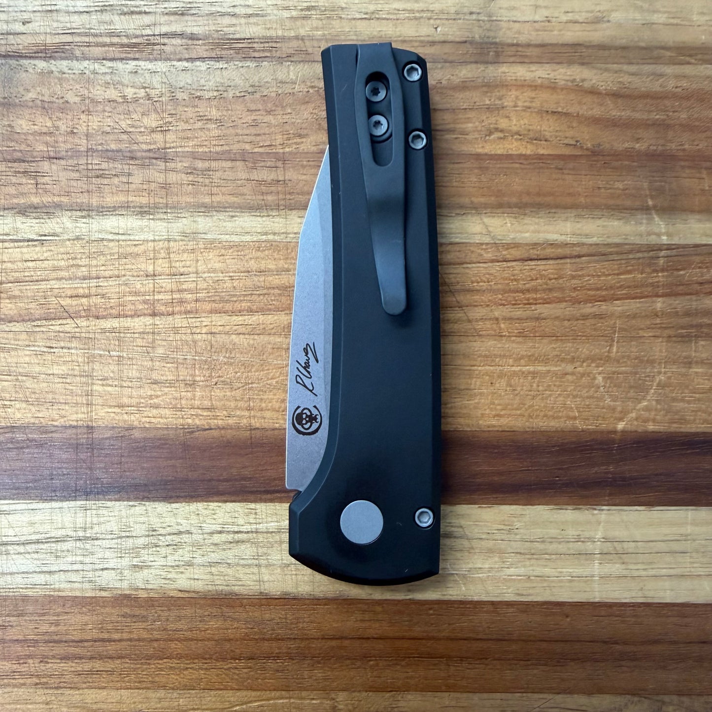 Pro-Tech Scapegoat Compact 3" Auto w/ Black Aluminum Handle