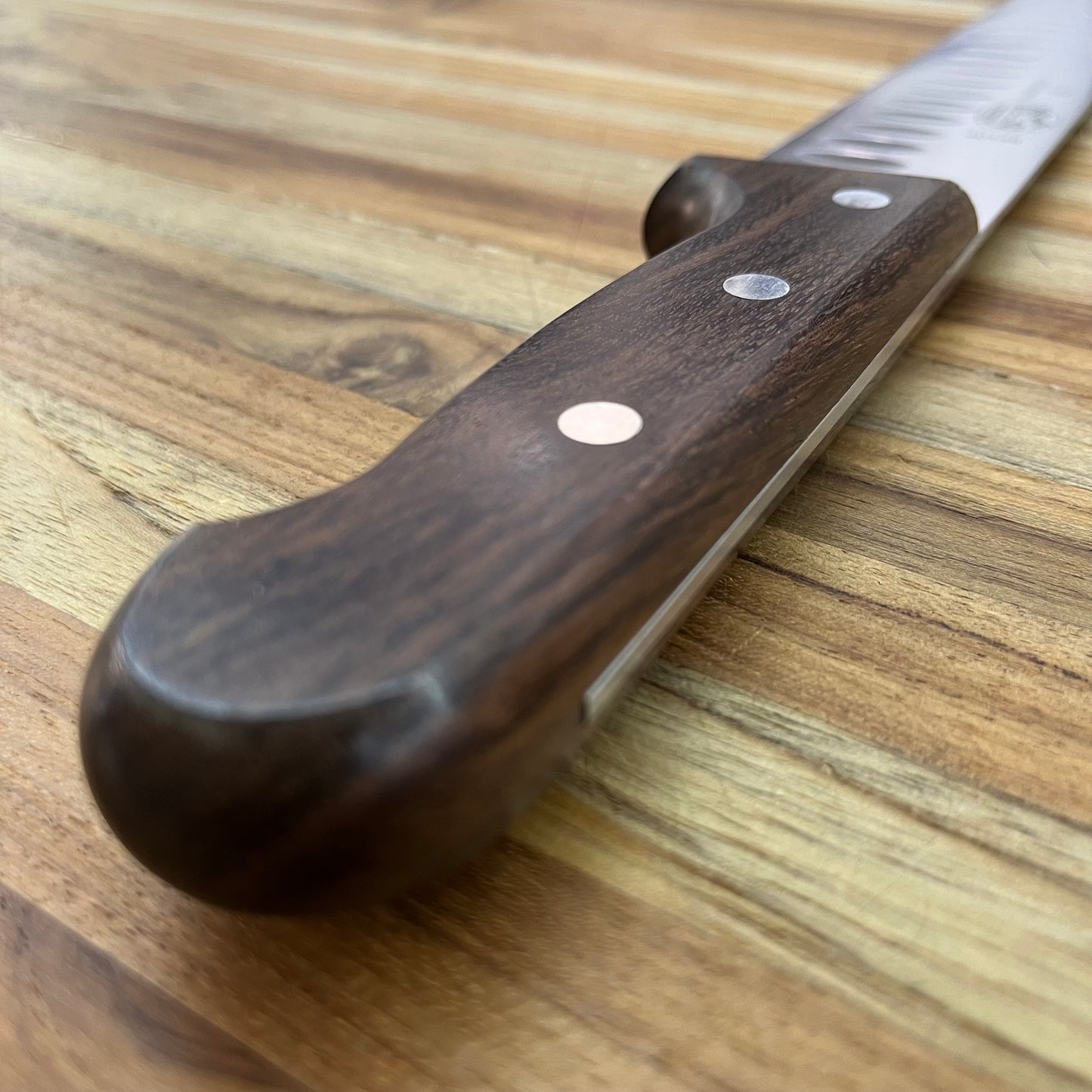 Victorinox Rosewood 10" Extra-Tall Roast Beef Slicing Knife w/ Hollow-Ground