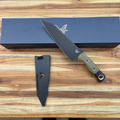Benchmade Wildcoast Master Utility Fixed Blade w/ Olive Drab & Black Handle
