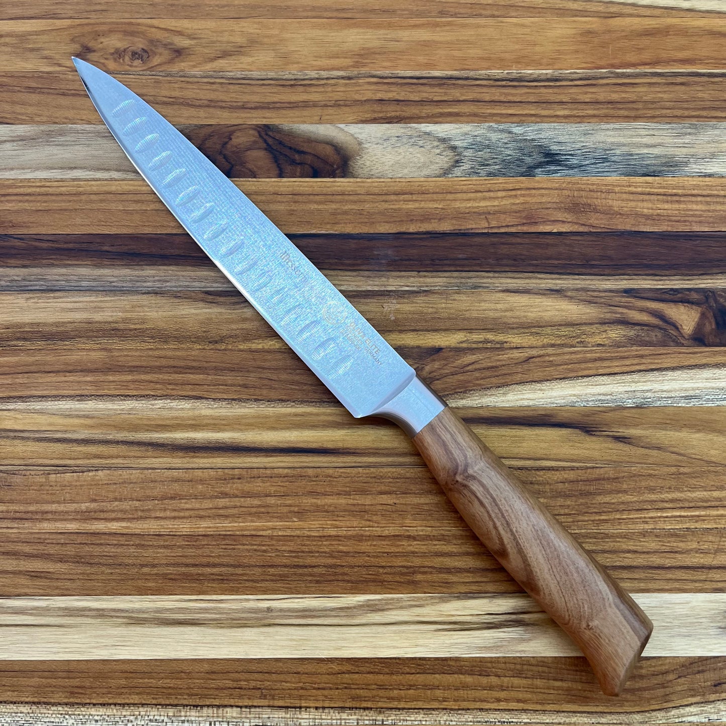 Messermeister Oliva Elité 8" Slicing Knife w/ Hollow Ground