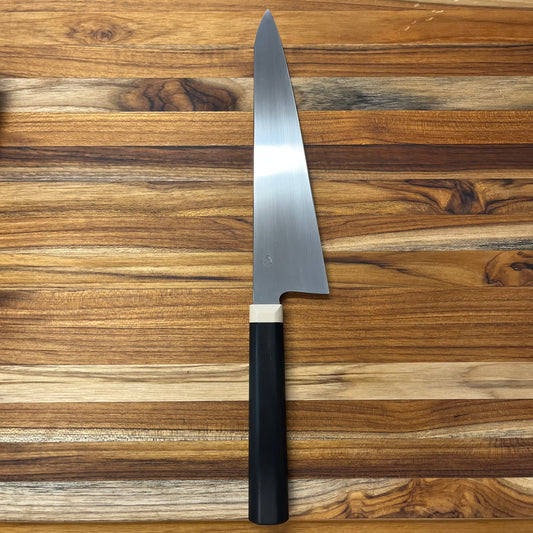 Enceladus 210mm (8.25") Gyuto w/ Gaboon Ebony & Paper Micarta Handle