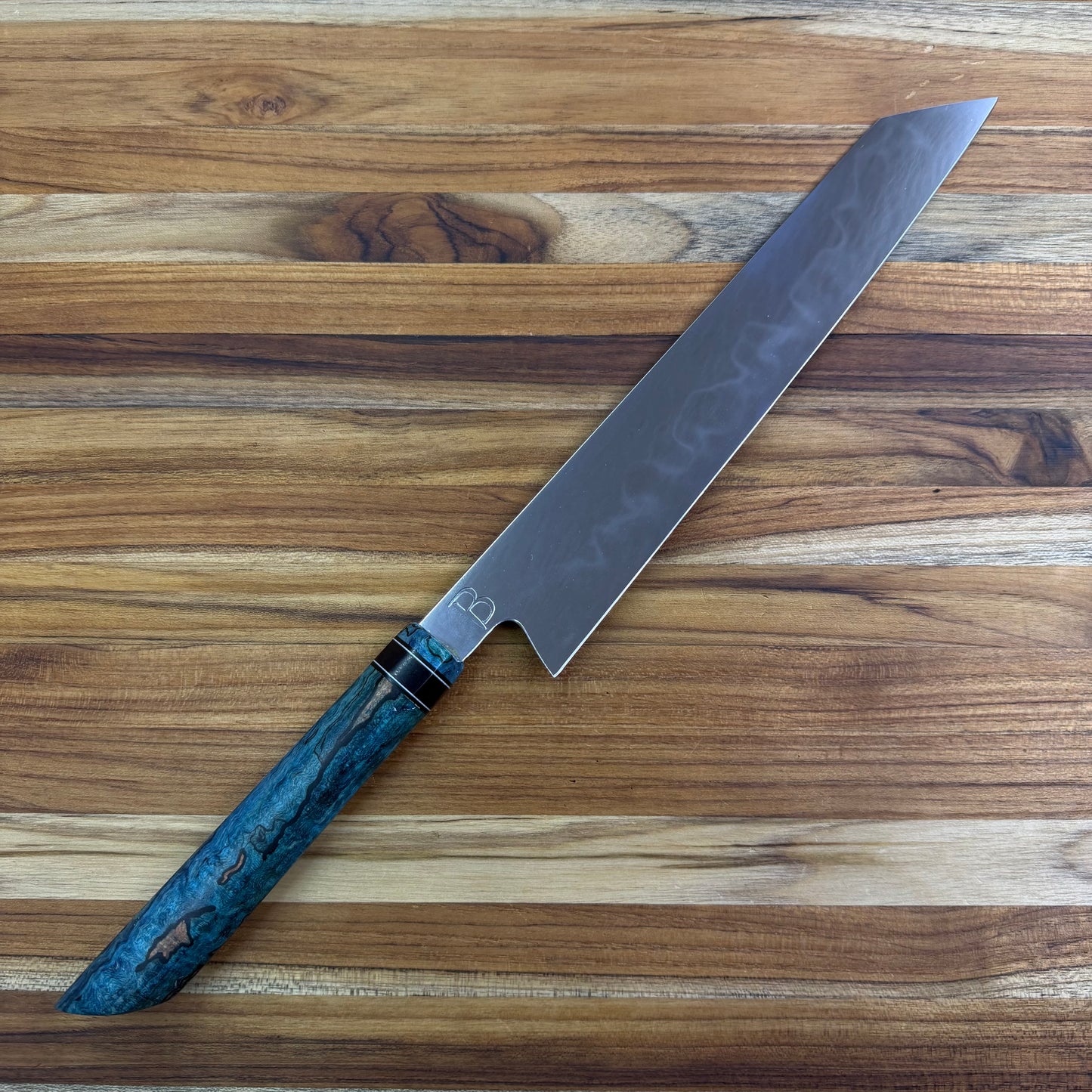 Baldwin Blades Blade Show (240mm) 9.50" Sujihiki w/ Blue Maple Handle