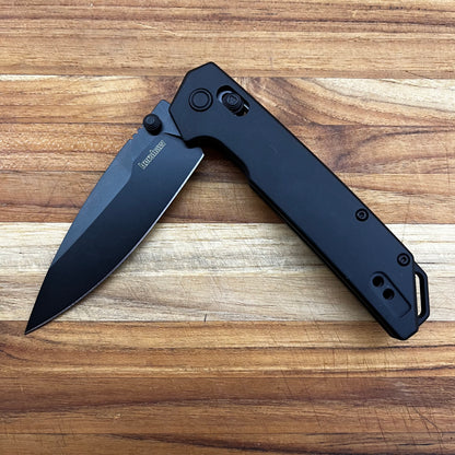 Kershaw Iridium 3.5" All Black Folding Knife