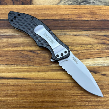 Kershaw Clash (P/S) 3" Flipping Knife w/ Black Nylon Handle