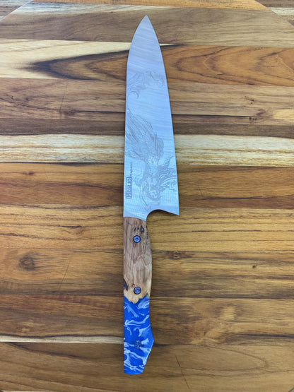 Meglio 8" Semi-Custom Calypso MAGNACUT Gyuto