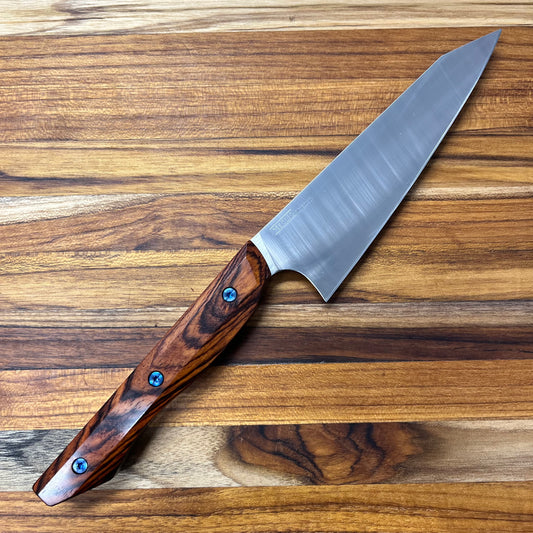 Meglio Semi-Custom 5.25" Satin Petty w/ Cocobolo Handle