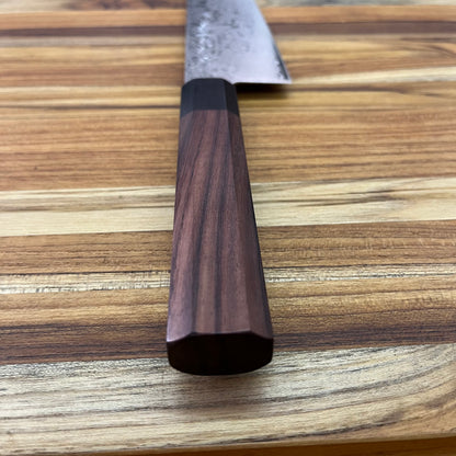 Kikuichi Nickel Warikomi Damascus 240mm (9.5") Gyuto