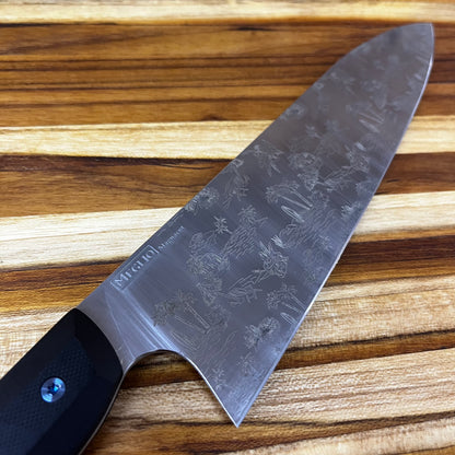 Meglio Gyuto 8" w/ Tropical Pattern