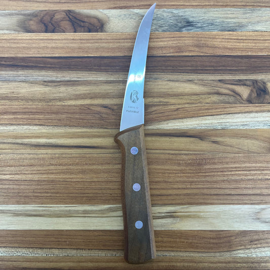 Victorinox Rosewood 5" Flexible Curved Boning Knife