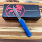 Microtech Hera II Mini S/E 3" P/S OTF w/ Blue Aluminum Handle