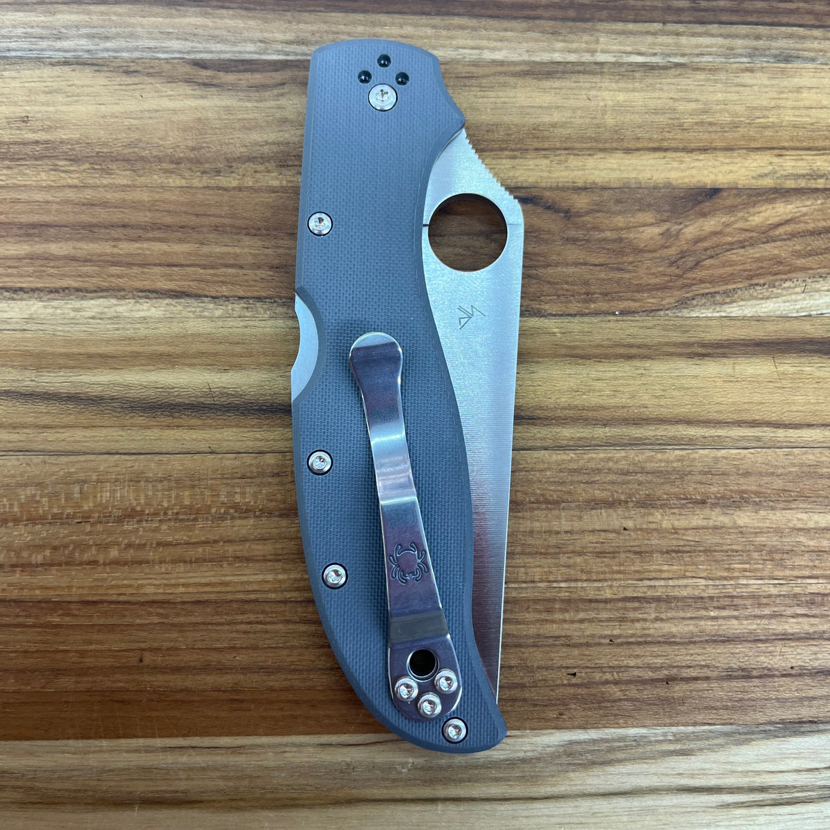 Spyderco Stretch 2 XL Cruwear Grey G10 *Sprint Run*