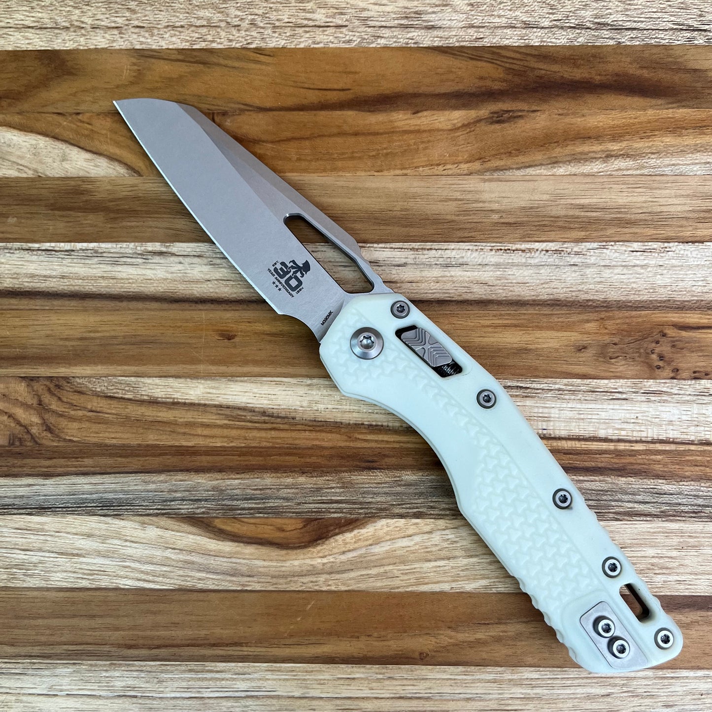 Microtech MSI 3.5" Folding Knife w/ White Injection Molded Polymer