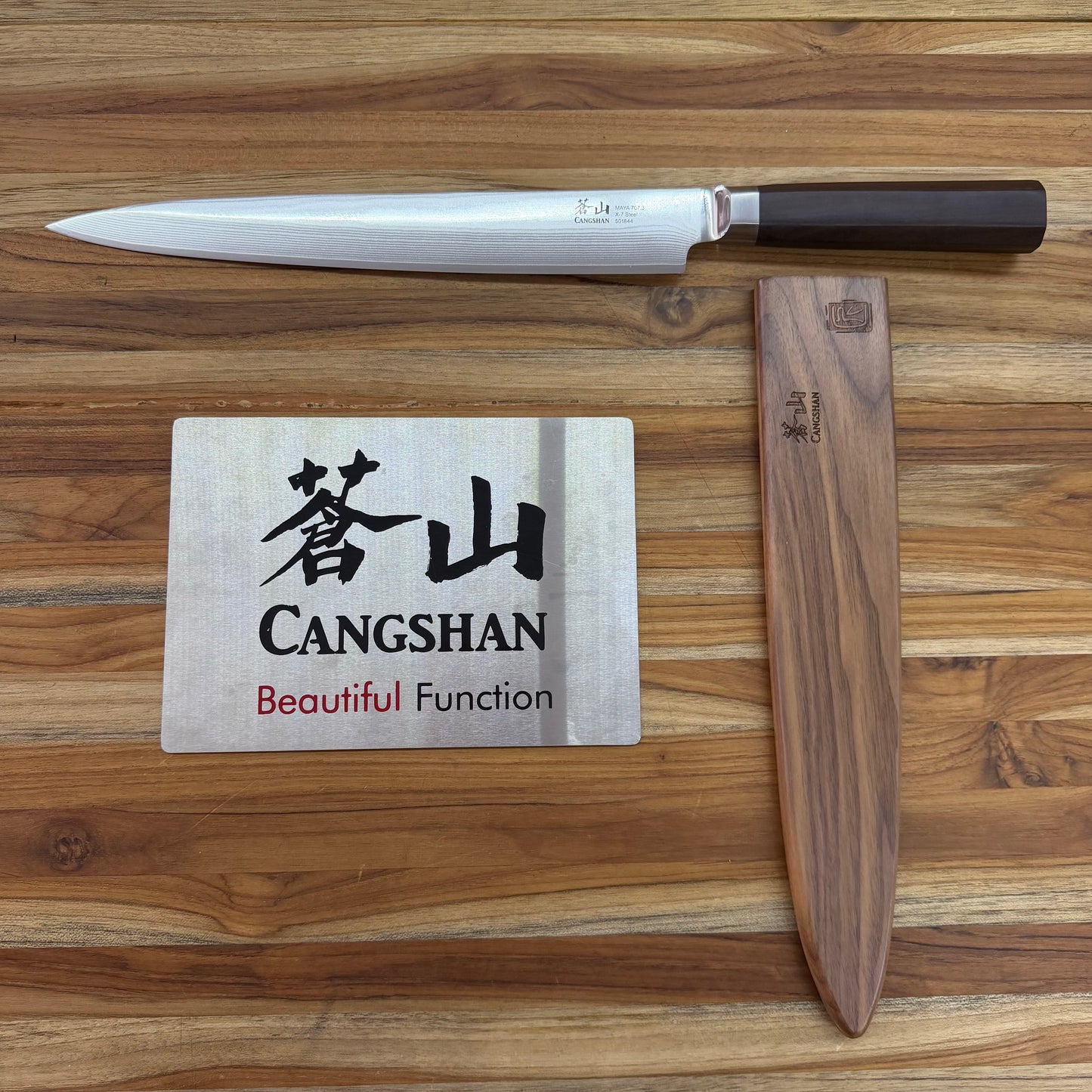 Cangshan Maya 10" Sujihiki w/ Saya