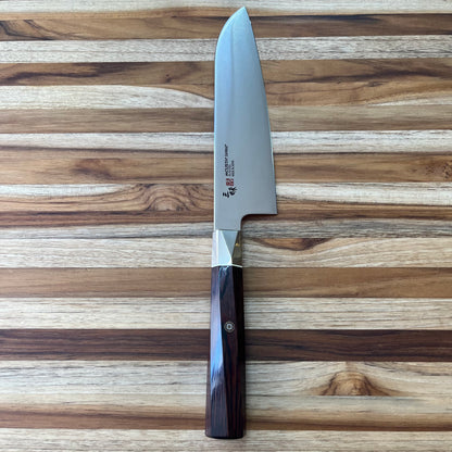 Mcusta Zanmai Supreme Twisted 180mm Santoku