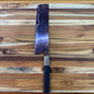 Tung Dao Custom 216mm (8.5") Nakiri w/ Gold & Red Coppermai Damascus & Kháo Burl Wa Handle