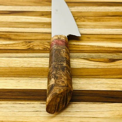 Baldwin Blades 190mm Honesuke in 26C3 and Maple Burl