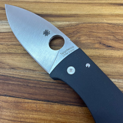 Spyderco Bodacious 3.5" Folding Knife w/ Black G10 Handle