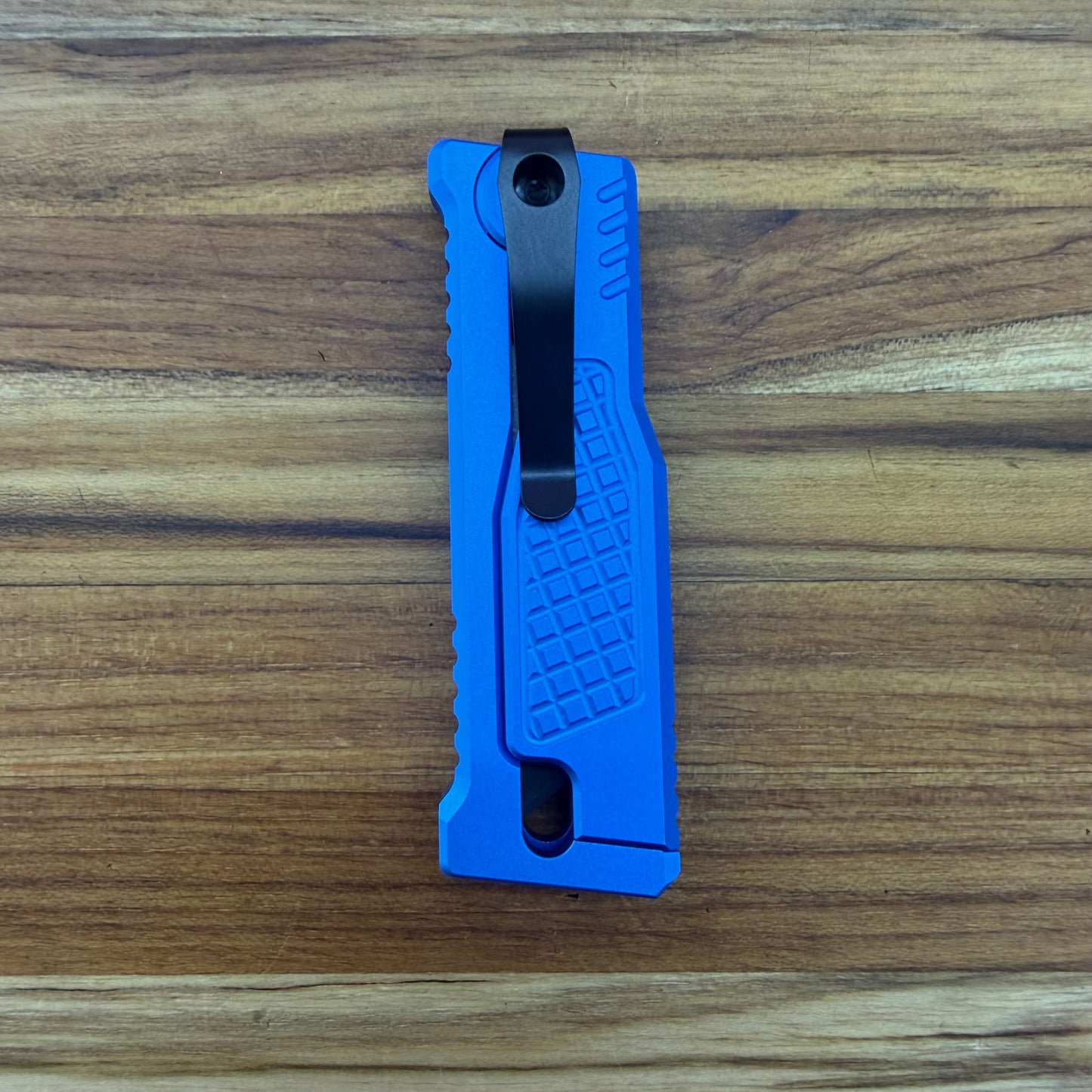 Reate Exo-U Gravity 2.5" Utility Knife w/ Blue Diamond Handle