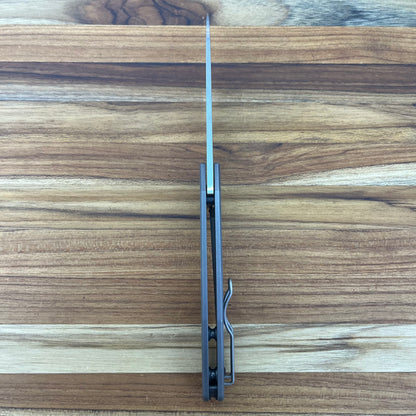Spyderco SpydieChef Grey Titanium Folder