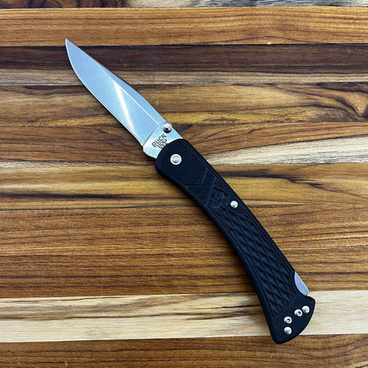 Buck 110 Slim Select Black Lockback Knife