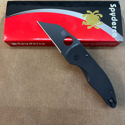 Spyderco Microjimbo 2.45" Wharncliffe All Black Folder